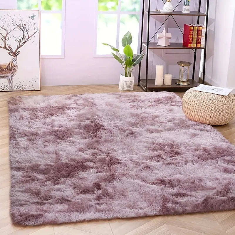 200 x 140 Comfortable Soft Shag Rug for Bedroom Living Room Purple Lilac