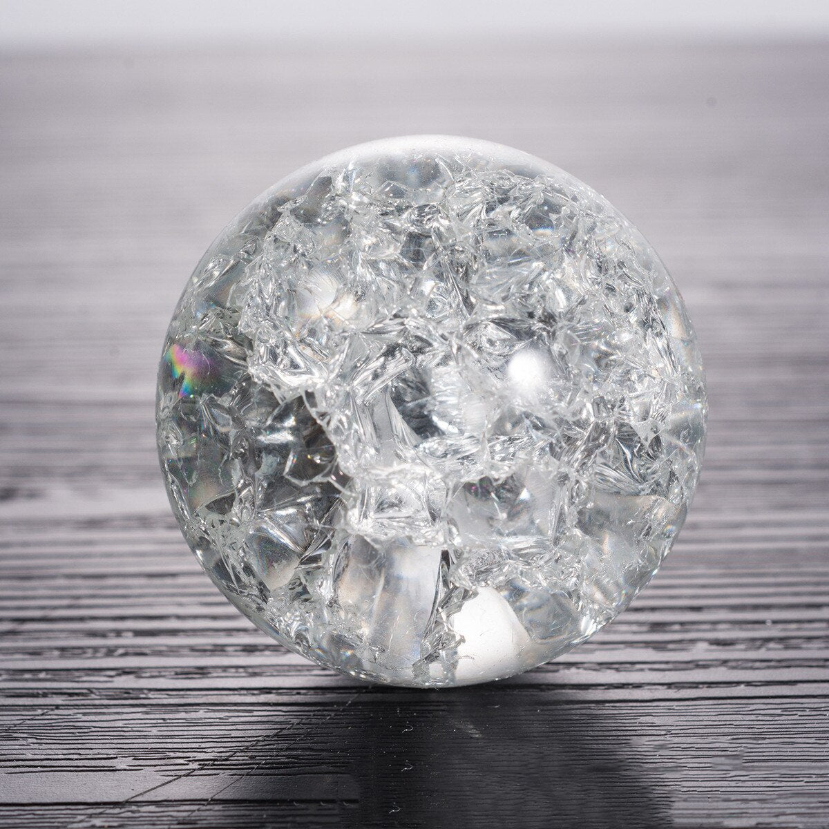 5cm Crystal Ball Quartz Clear Glass Sphere for Feng Shui and Meditation