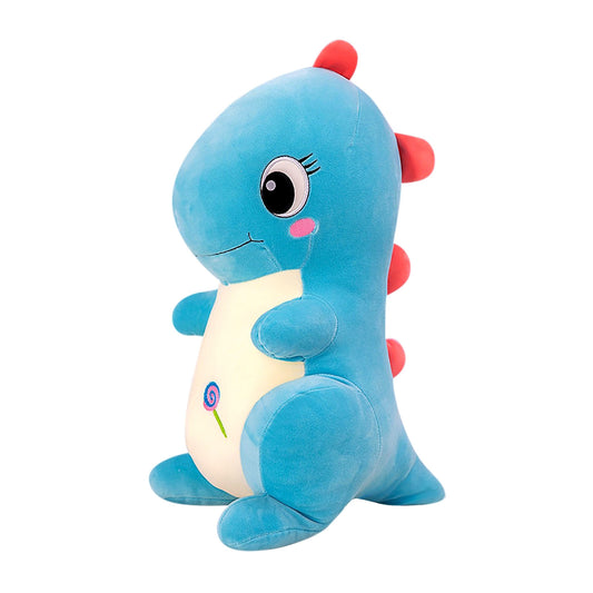 60cm Giant Cute Dinosaur Plush Toy Pillow Adorable Blue Stuffed Animal