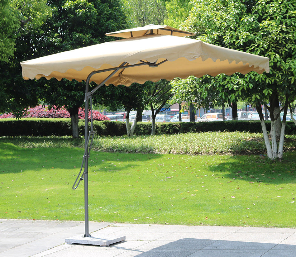 38kg Granite Outdoor Umbrella Stand Stone Base Heavy Duty