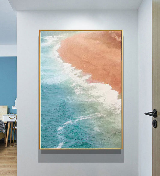 60cm x 80cm Stunning Seaview Painting Canvas Wall Art