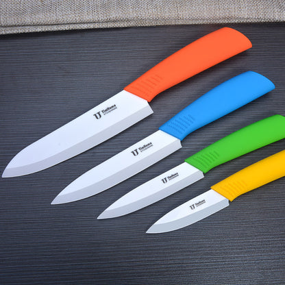 Ultra Sharp Blades Ceramic Knife Set 6 Piece Kitchen Knives Colourful