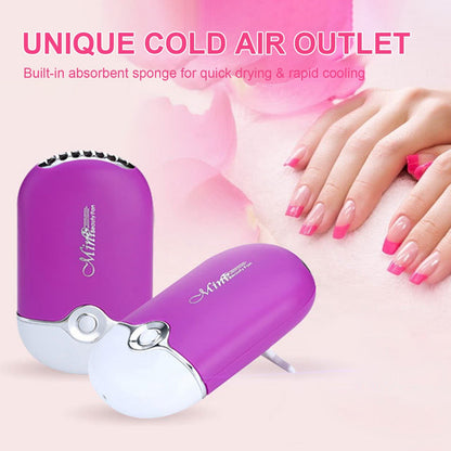 Stylish Portable Rechargeable Bladeless Handheld Cooling Fan Mini Aircon