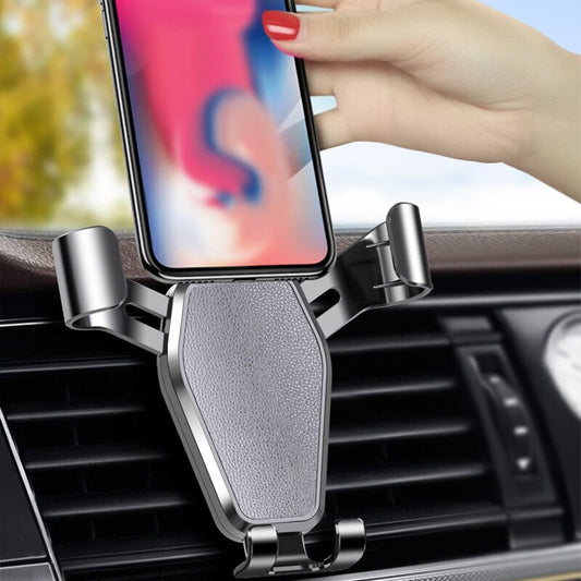 Universal Car Phone Mount Gravity Holder for Air Vent Navigation Stand