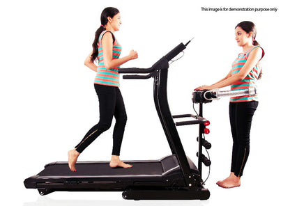 2 in 1 Pro Dual-Function Fitness Treadmill & Massager Combo