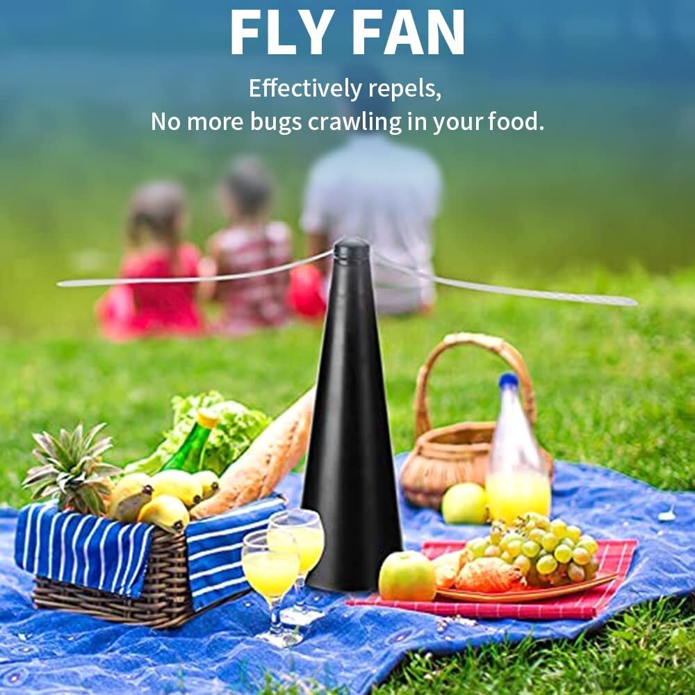 Automatic Fly Repellent Fan Bug Insect Trap for Outdoor Indoor Entertaining