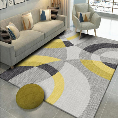 160 x 120 Rug Stylish Design Easy-Clean Comfort Carpet Mat