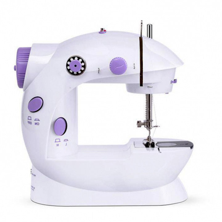 Automatic Double Speed Mini Sewing Machine with Built-In Light