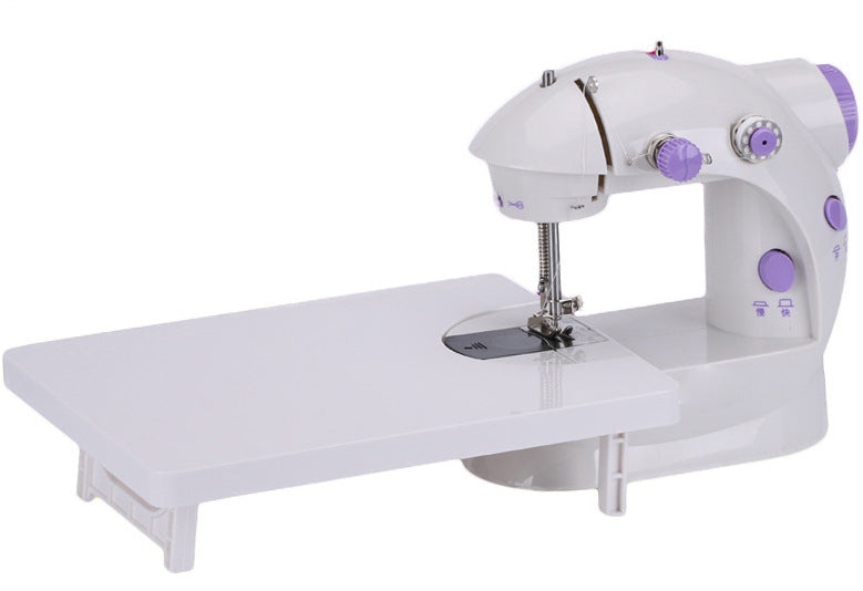 Automatic Double Speed Mini Sewing Machine with Built-In Light