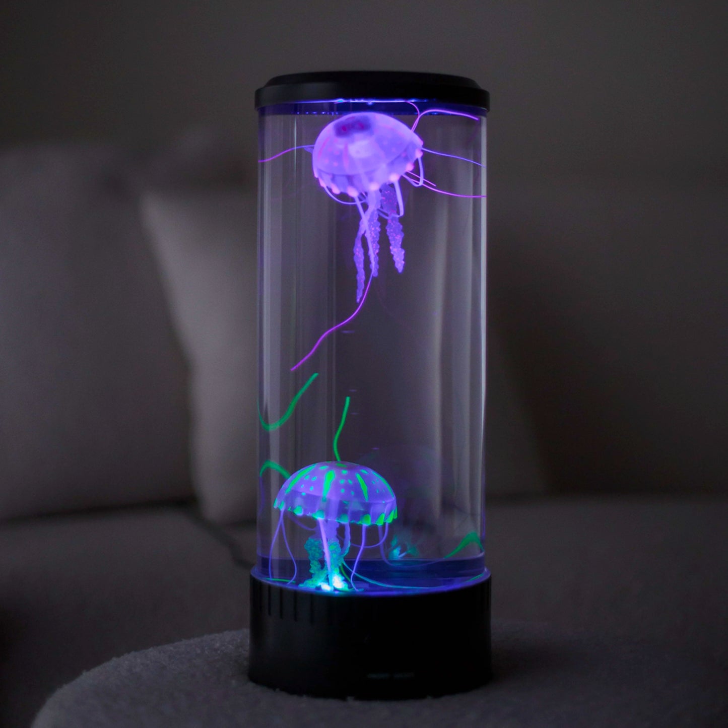 Mesmerizing Jellyfish Tank LED Night Light with Colour-Changing Sea Water Lamp