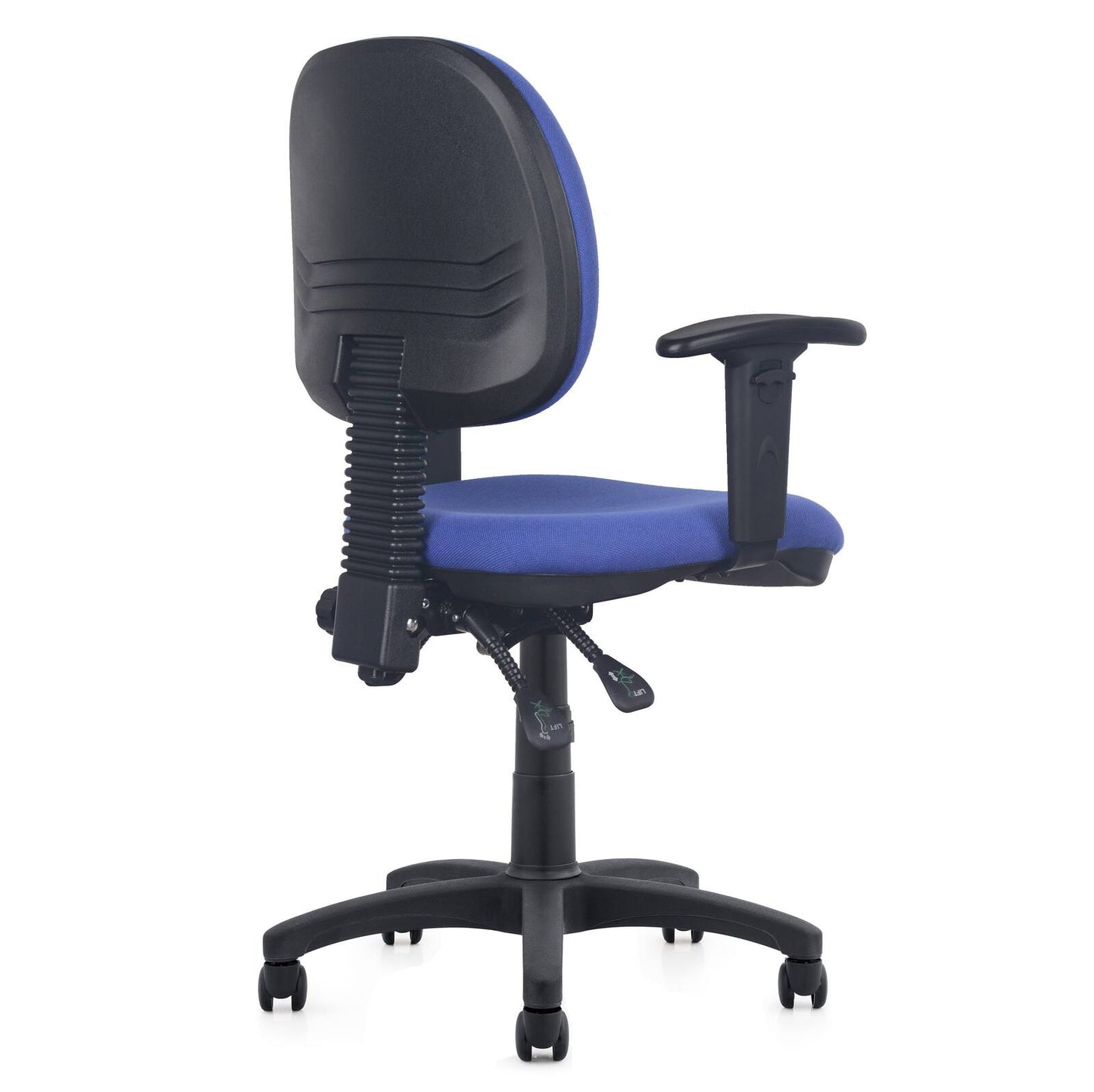 Ergonomic Heavy Duty Office Task Chair Fully Adjustable Blue