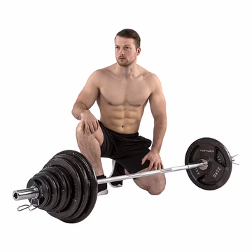 1.8m Standard Steel Barbell Heavy-Duty Weight Lifting Bar