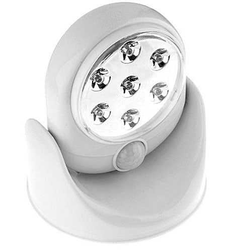 Motion Activated 360 Rotating 7 LED Wireless Sensor Light for Home Security