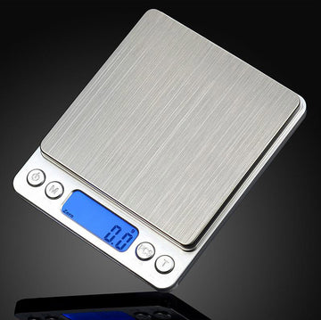 3kg Digital Precision Kitchen Scale Stainless Steel Accurate Weighing