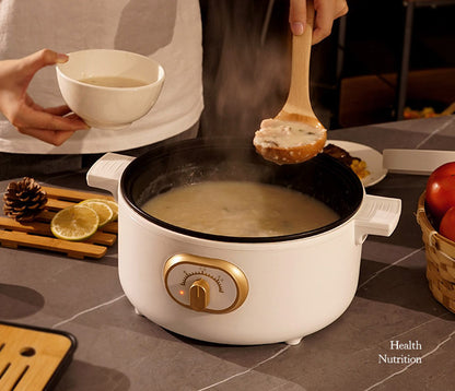 3L Multi-Function Non-Stick Electric Hot Pot White