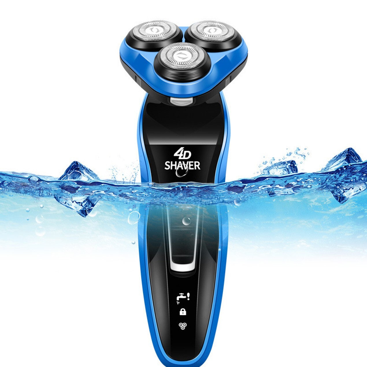 5 in 1 Kit 4D Rotating Rechargeable Electric Shaver Trimmer Set for Men