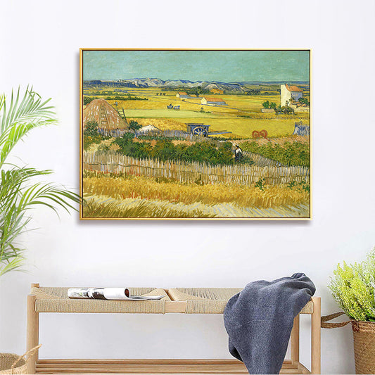 70cm The Harvest Van Gogh Canvas Wall Art Stunning Decor