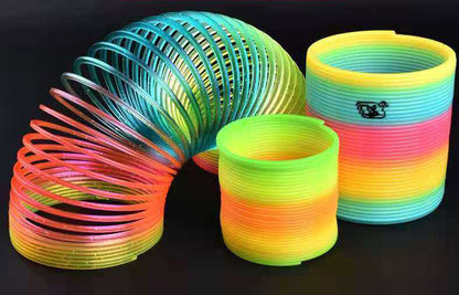 Magic Rainbow Slinky Spring Fidget Toy