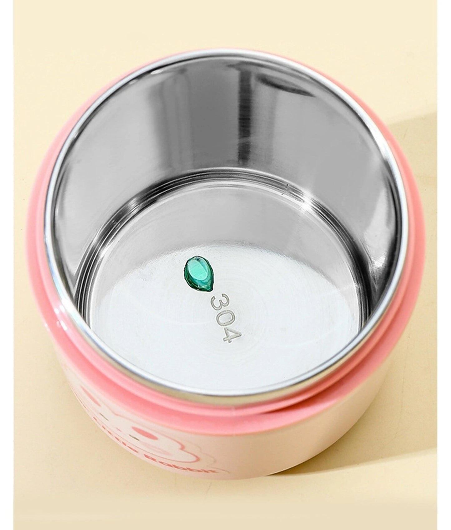 Cute Rabbit Insulated Stainless Steel Thermos Portable Food Container