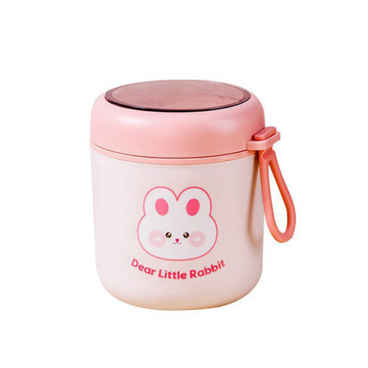 Cute Rabbit Insulated Stainless Steel Thermos Portable Food Container