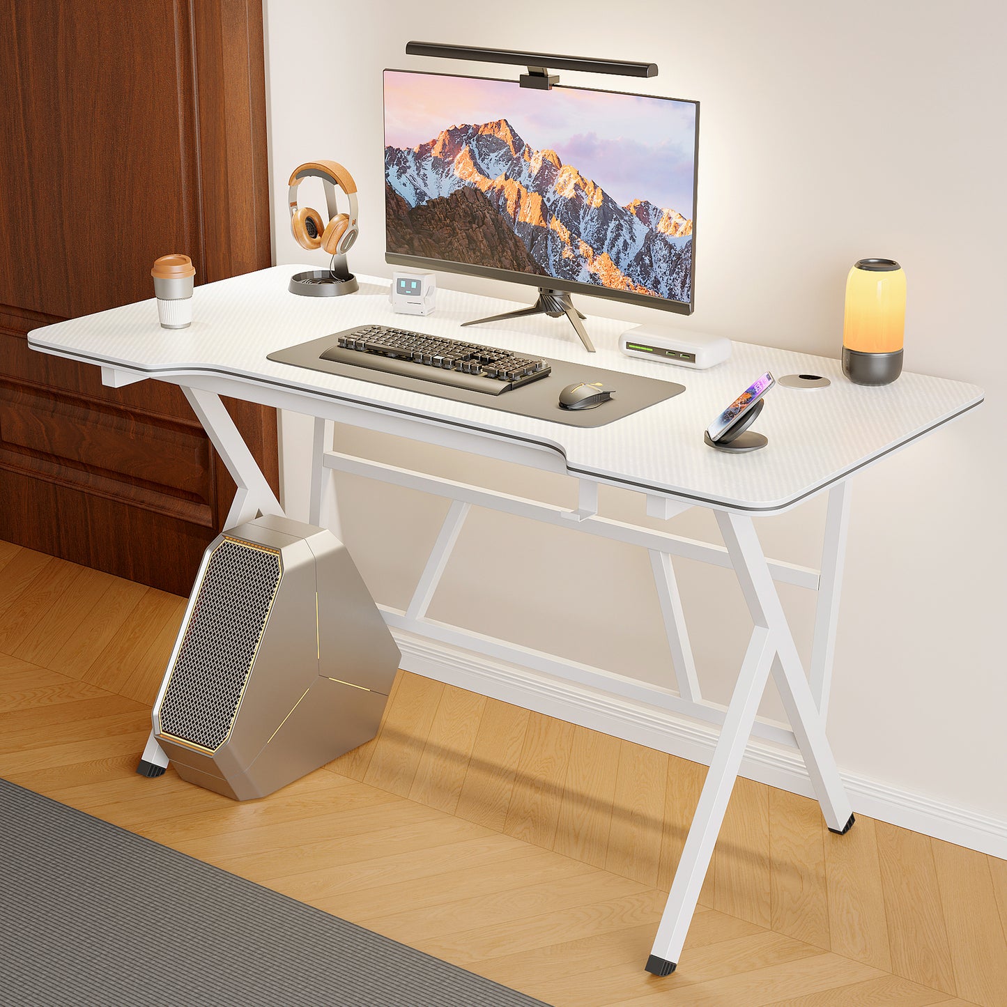 Large Ergonomic Multifunctional Computer Desk Modern Design