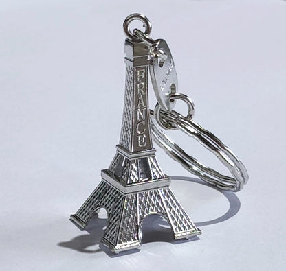 Eiffel Tower 3D Metal Keychain Souvenir Keyring