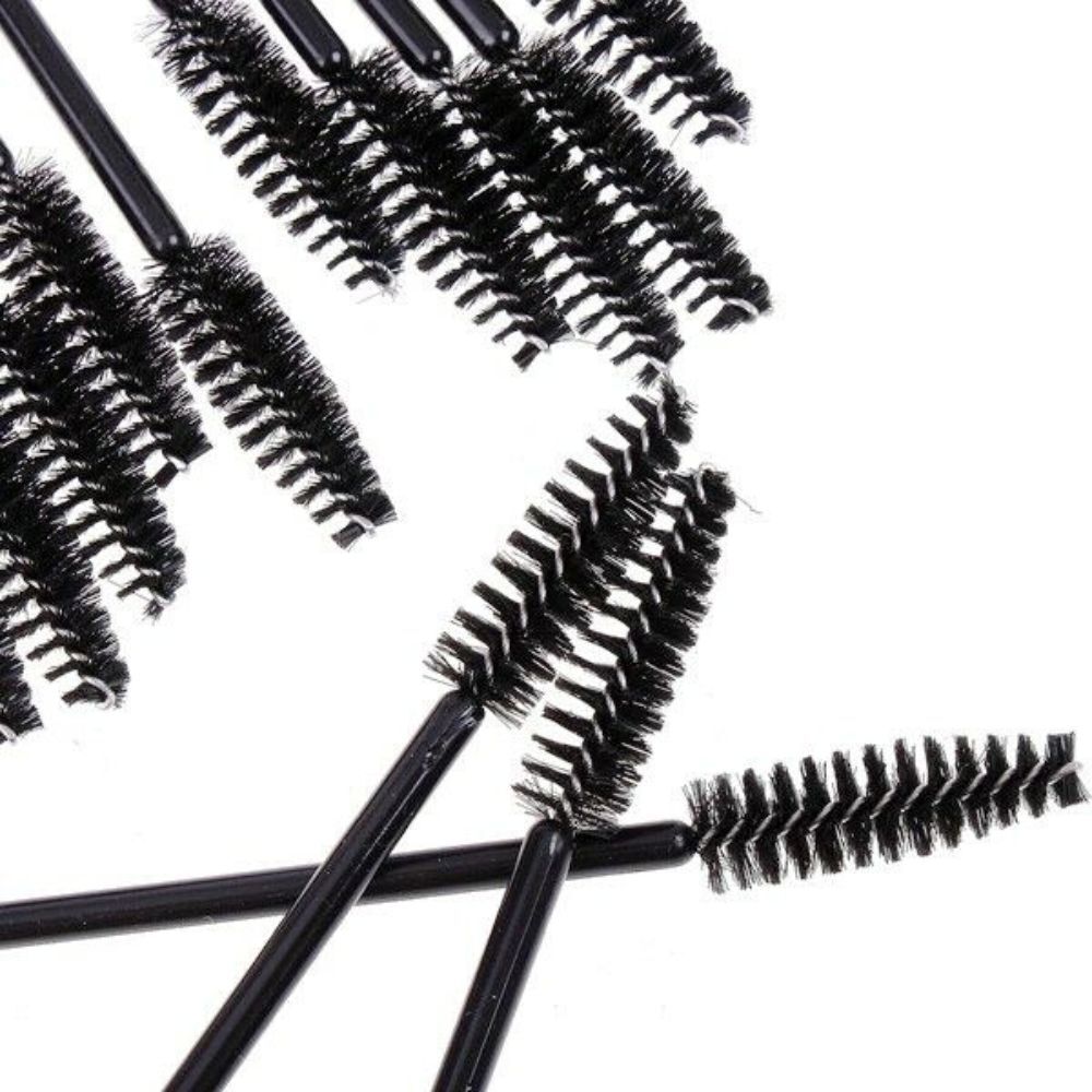 50 Pack Disposable Eyelash Mascara Brushes for Lash Extensions Eyebrow Makeup