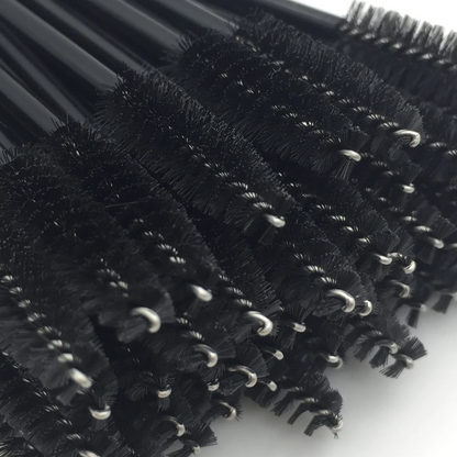 50 Pack Disposable Eyelash Mascara Brushes for Lash Extensions Eyebrow Makeup