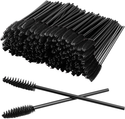 50 Pack Disposable Eyelash Mascara Brushes for Lash Extensions Eyebrow Makeup