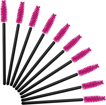 50 Pack Disposable Eyelash Mascara Brushes for Lash Extensions