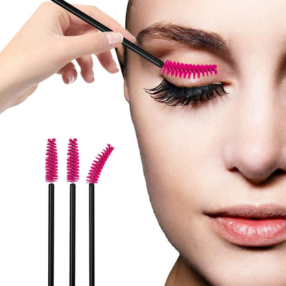 50 Pack Disposable Eyelash Mascara Brushes for Lash Extensions