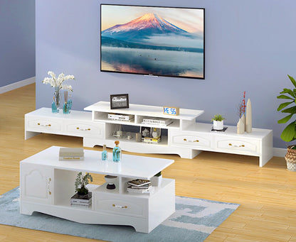 Luxury Adjustable Extendable TV Cabinet for Modern Living Rooms