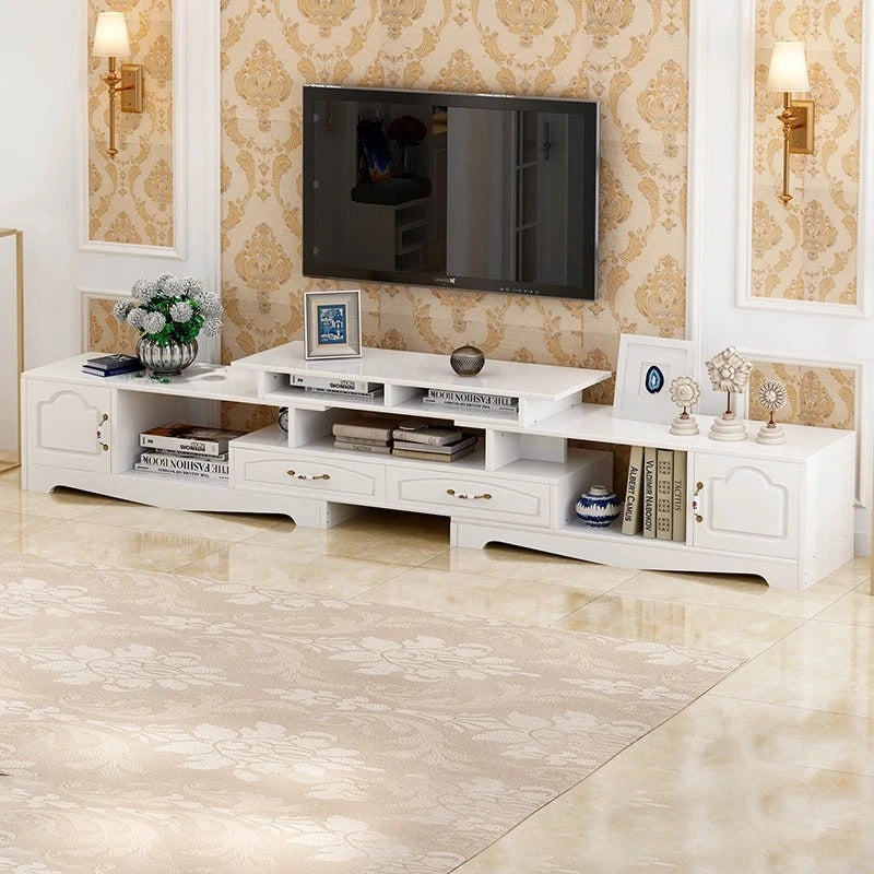 Luxury Adjustable Extendable TV Cabinet for Modern Living Rooms