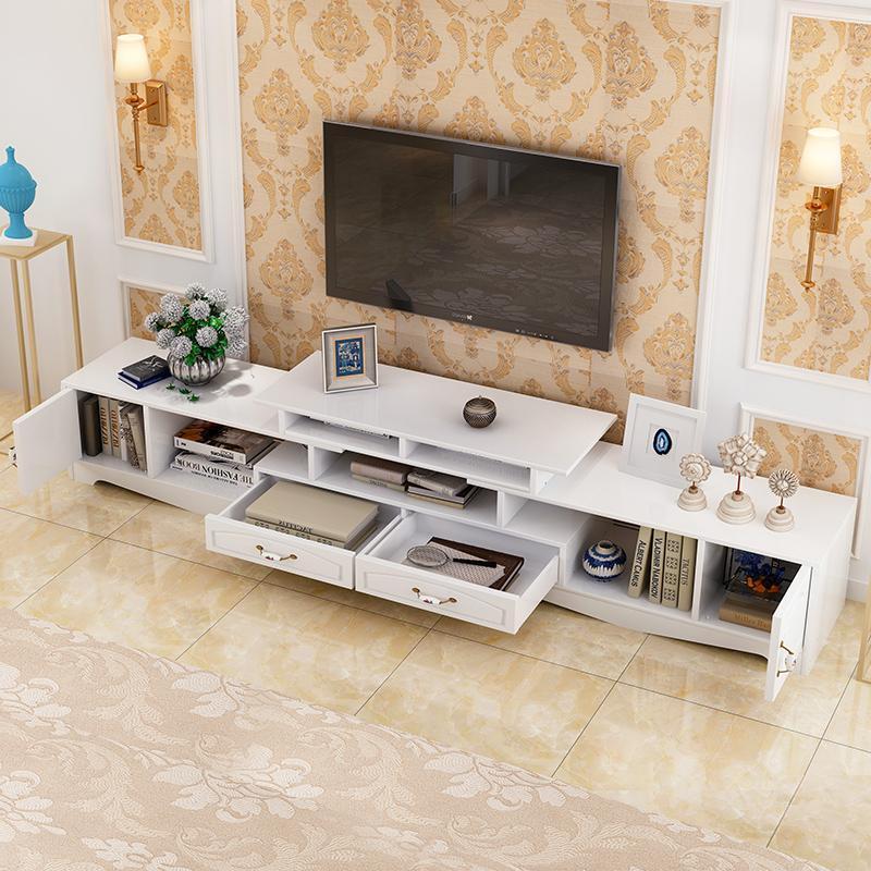 Luxury Adjustable Extendable TV Cabinet for Modern Living Rooms