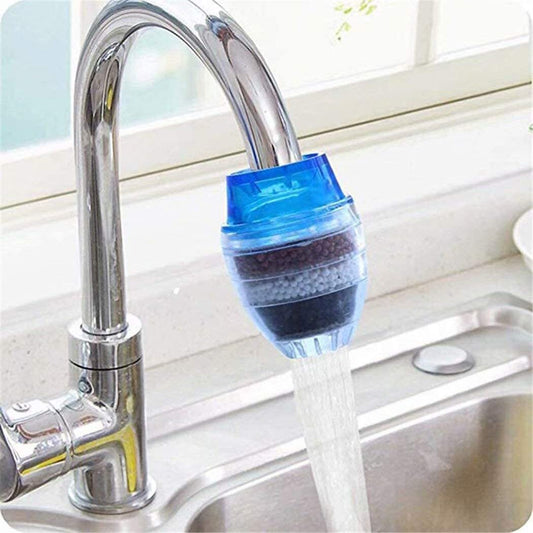 Natural Healthy Water Filter Tap Purifier with Carbon Filtration Cartridge