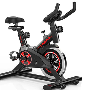Premium Spin Bike Stationary Exercise Cycle Home Cardio Workout Gym