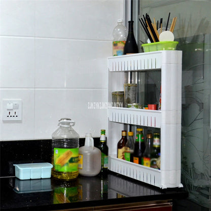 3 Tier Rolling Bottle Storage Shelf for Smart Space Organization