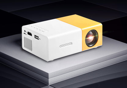 Compact LED Projector Portable Multimedia Home Theater