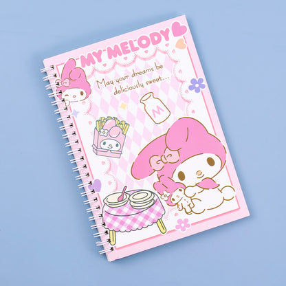 Cute Sanrio My Melody Spiral Notebook