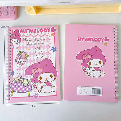 Cute Sanrio My Melody Spiral Notebook