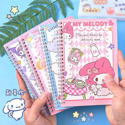 Cute Sanrio My Melody Spiral Notebook