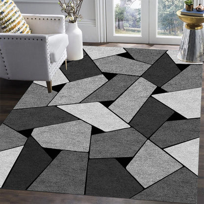 XL Extra Large 300 x 200 Luxury Plush Comfort Rock Rug Carpet Mat