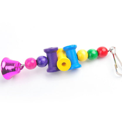 Interactive Bird Toys Set for Cage Enrichment and Fun