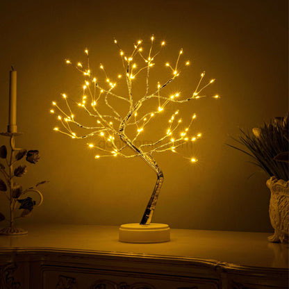 108 LED Firefly Fairy Light Spirit Tree Lamp Home Decor