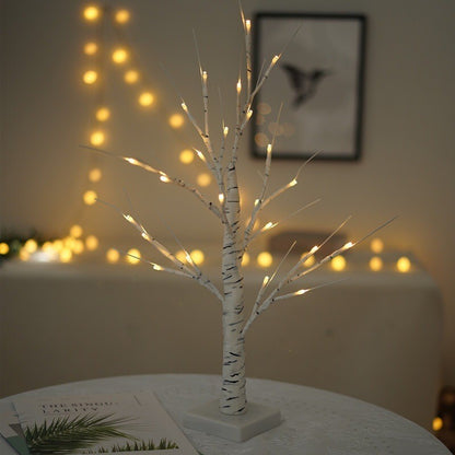 60cm Lighted Birch Tree LED Lamp for Home Decor