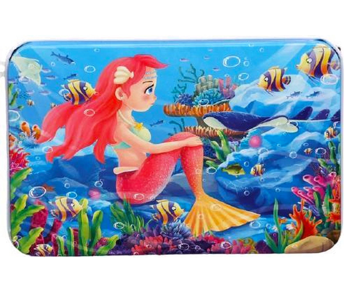 60PCS Wooden Jigsaw Puzzle Kids Educational Toy Mermaid Theme