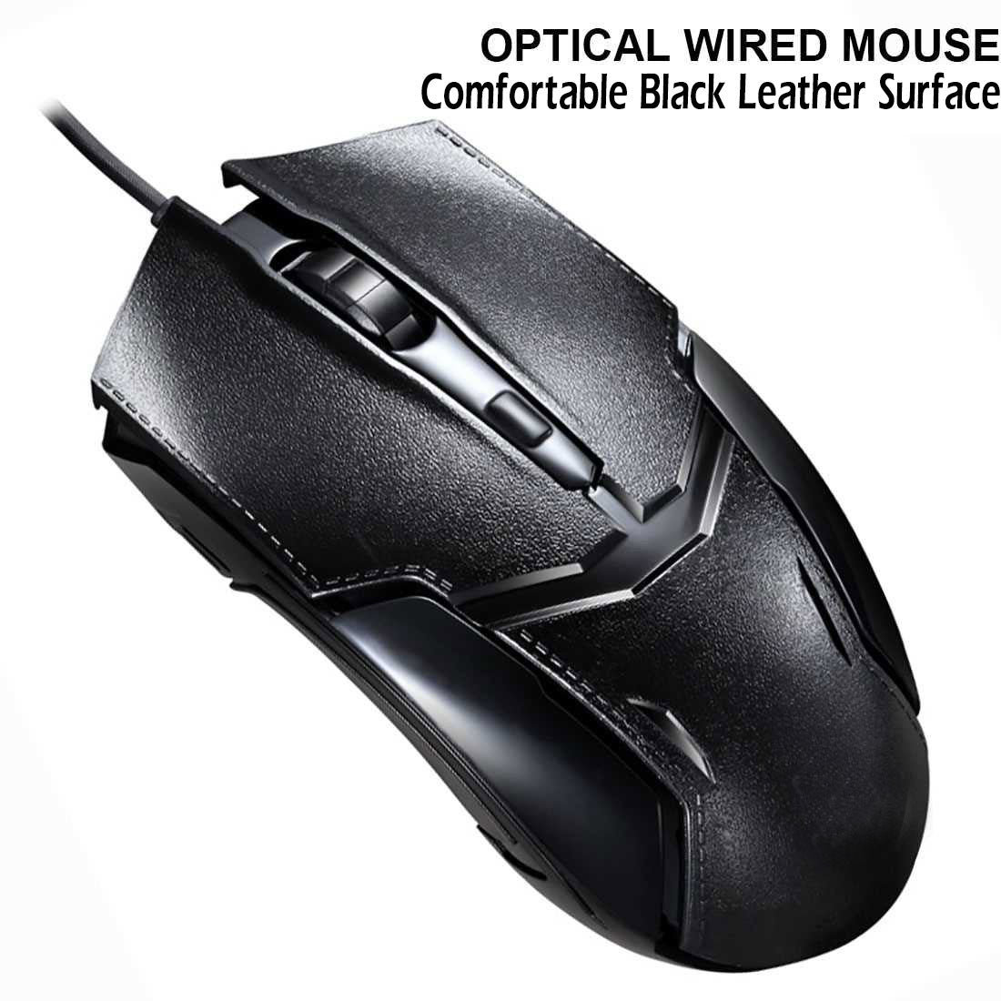 Ergonomic Office Wired Keyboard and Mouse Combo Set for Professional Use