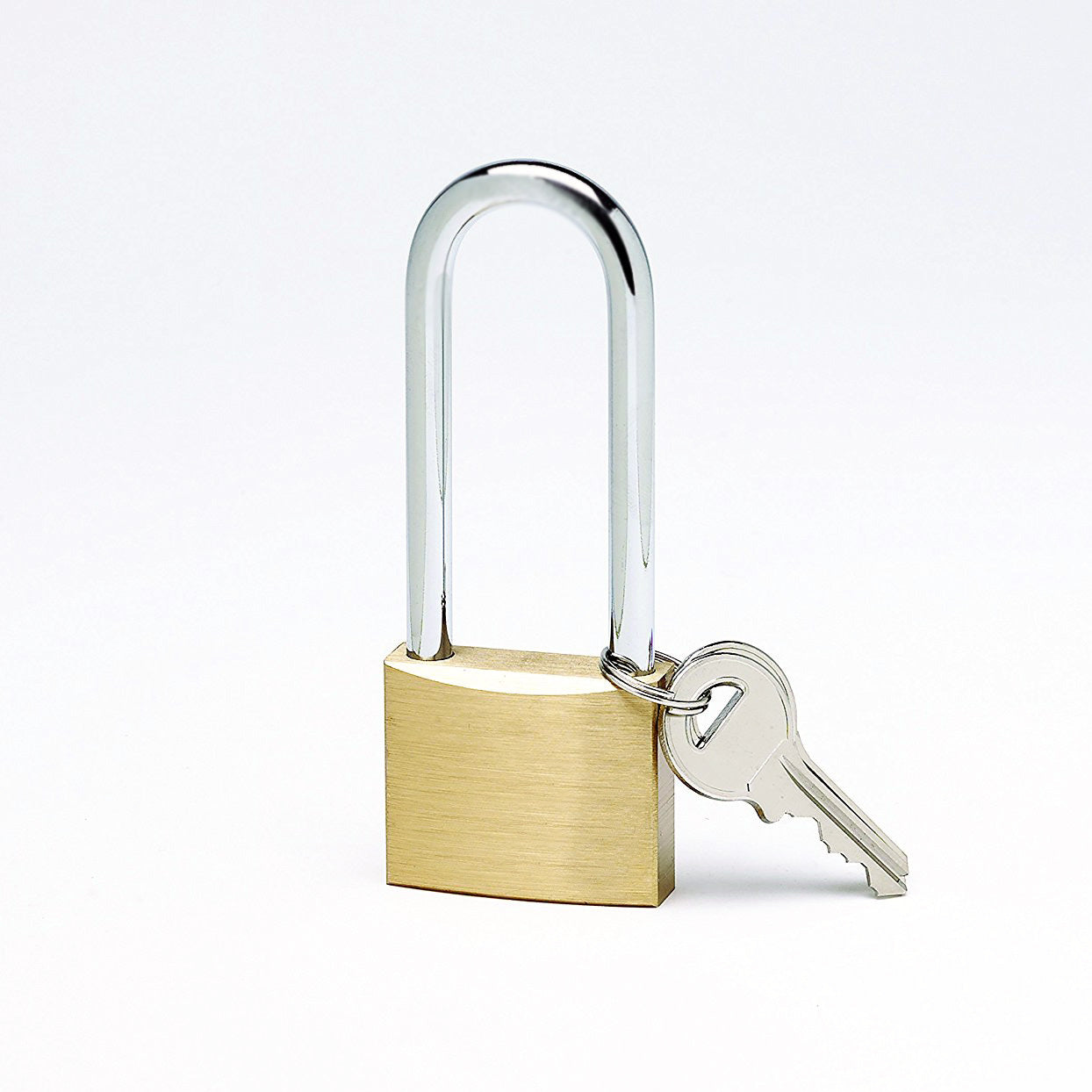 50mm Long Brass Padlock Waterproof Security Lock with 3 Keys