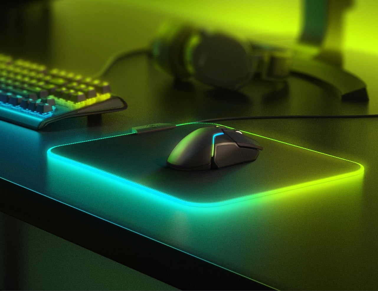 Premium Gaming RGB LED Mouse Pad for Ultimate Performance