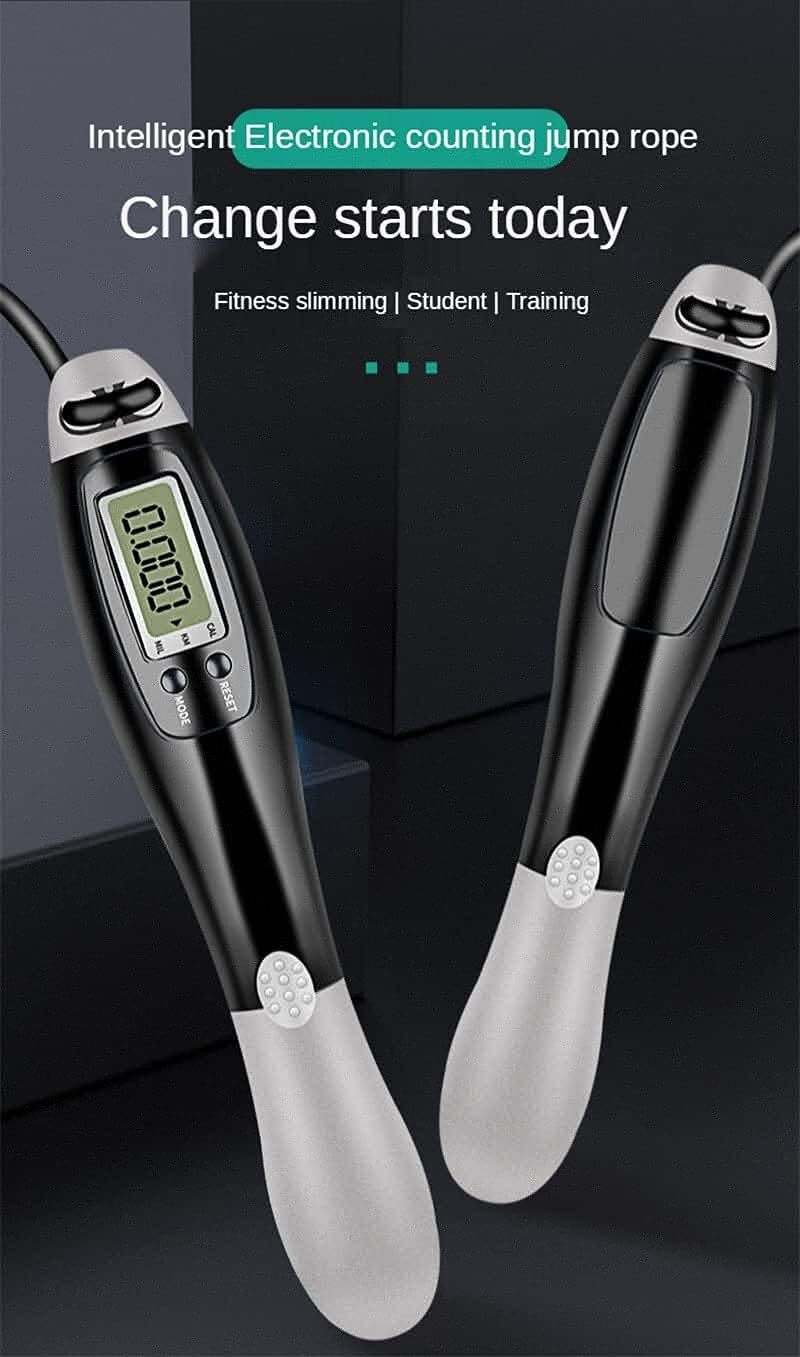 Digital Jump Rope with LCD Counter for Smart Fitness Workouts